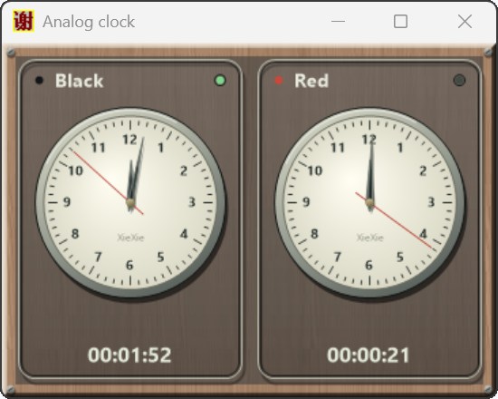 XieXieMaster 3.0 Analog clock